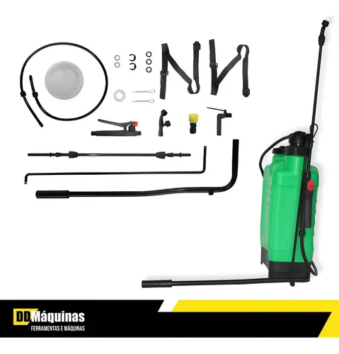 Pulverizador Costal Manual 12l Menegotti 40780076 Verde