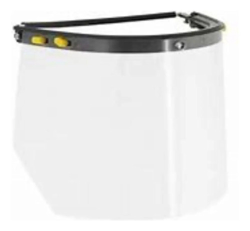 Suporte alumínio com visor incolor para capacete Carbografite 010251810