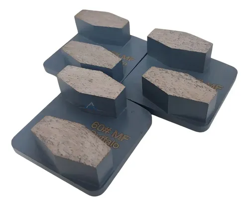 Conjunto abrasivo HEX 60 pra politriz Buffalo 12780