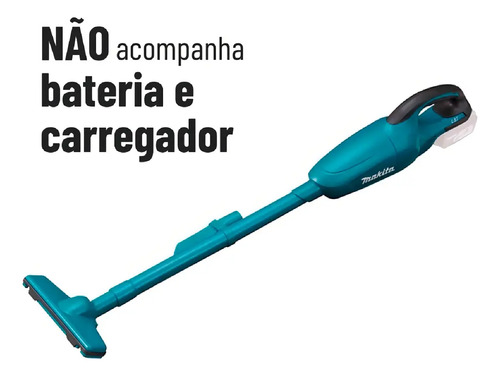 Aspirador de pó a bateria 18v DCL180Z Makita