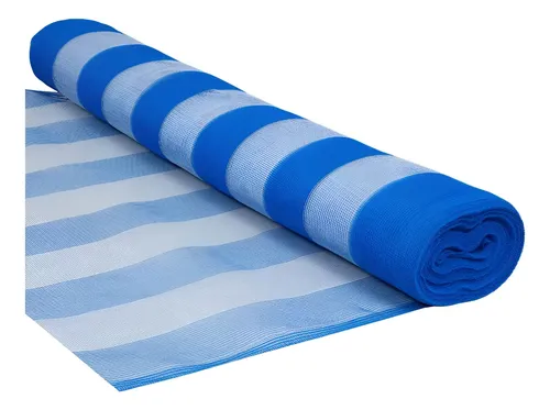 Tela azul e branca 1,20X50 metros PL4020 Plastcor 700.00138