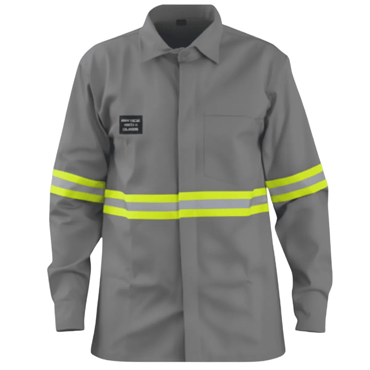 Mr safety camisa nr10 cinza ca 45376