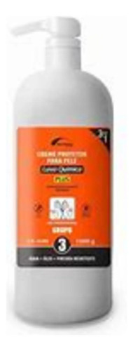 Creme proteção pele luva química 1000g 1kg GR3 profissional CA 43802 Nutriex