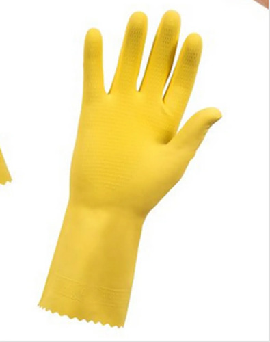 Luva latex natural verniz silver amarela CA 45558 Volk 105103801