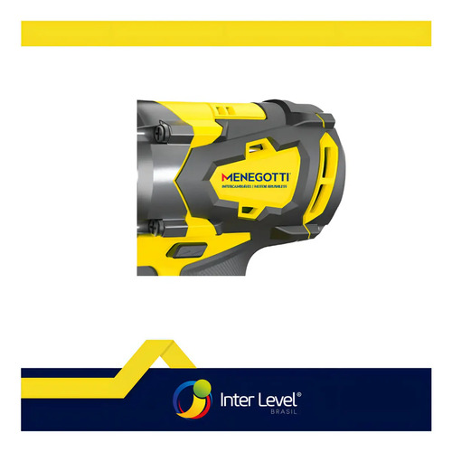 Chave de Impacto MCI-20 127/220V 60HZ C/Bateria C/Carregador Menegotti 40790124