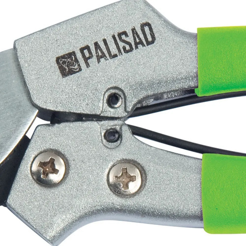 Tesoura para poda 180mm com trava e mola cabo borracha Palisad 605038