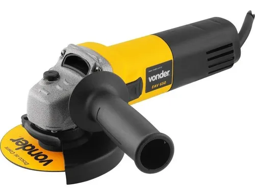 Esmerilhadeira 4.1/2 EAV 650 com 3 discos 220v Vonder 6001065220