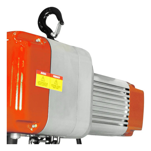 Talha elétrica de corrente mvc sem trole 3 toneladas 6 metros 220v Csm 75001502