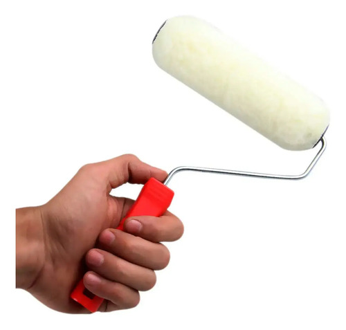 Rolo de lã De carneiro 15cm com cabo Atlas 328-15
