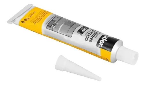 Borracha de silicone acético 50 gramas Vonder (tubete) 1647004050