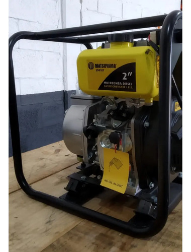 Motobomba diesel autoescorvante 2" 5hp Matsuyama 294187