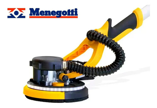 Lixadeira telescópica parede teto 750 MLP 750 Menegotti 127v amarelo 60hz