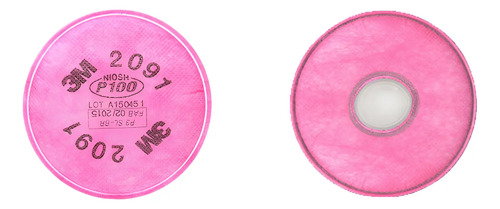 Filtro para particulados Mec P3 2091 HB004211460 3M ( PAR )