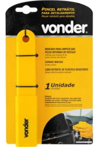 Pincel retrátil pra detalhamento Vonder 6364185005