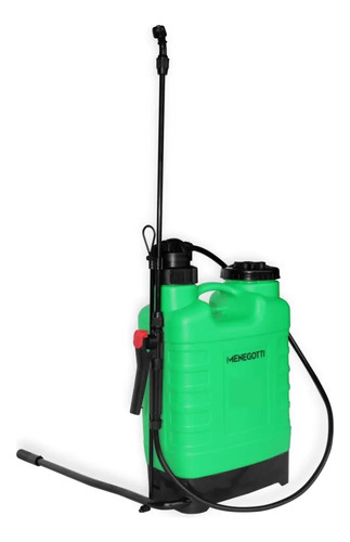 Pulverizador Costal 20l Manual Menegotti Cor Verde-limão