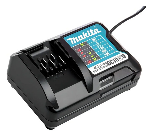 Aspirador + Soprador com carregador e bateria Makita CLX248