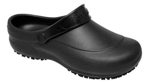 Tamanco eva antiderrapante BB60 preto CA 27921 Soft Works