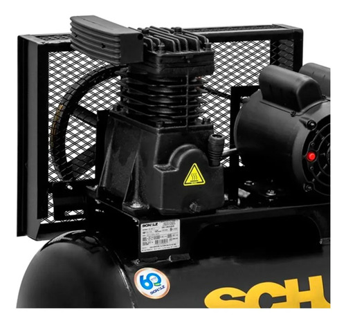 Compressor de Ar Estacionário Pistão CSL10BRAVO 100 I Motor Monofásico Aber Industrial 2CV 220V 2P60Hz Schulz 92179780
