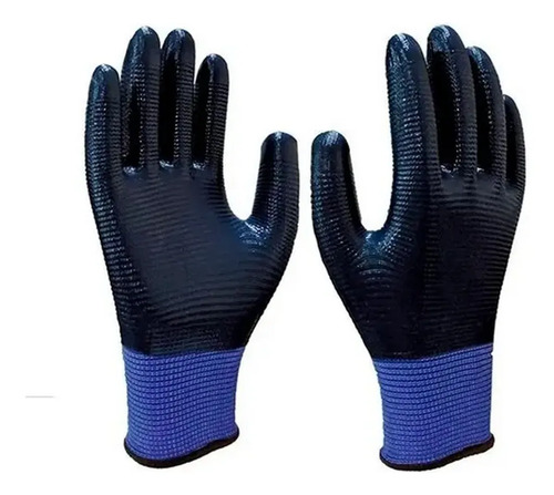 Luva nitrílica SS1002l Super Safety CA 49434 - 6