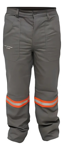Calça eletricista NR10 CA 38906 com refletivo laranja Commanders
