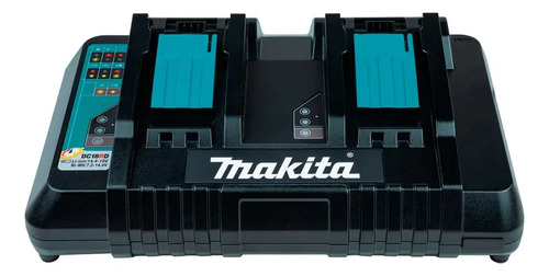Carregador rápido de baterias 18v duplo 220v DC18RD Makita
