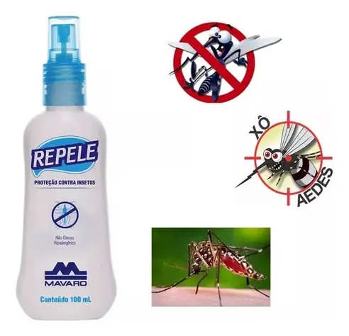 Repelente insetos 160ml spray Mavaro