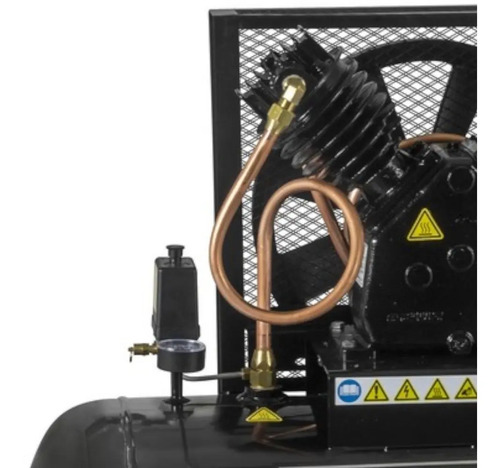Compressor de Ar Estacionário Pistão CSV20MAX 200 I Motor Monofásico Aberto Industrial 5CV 220V 2P60Hz Schulz 92293030