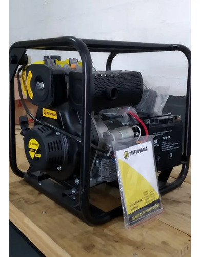 Motobomba diesel autoescorvante 2" 5hp Matsuyama 294187
