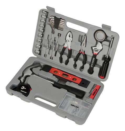 Cj de Ferramentas Manuais de Uso Hobby com 100 Pecas Variadas Schulz 92700100