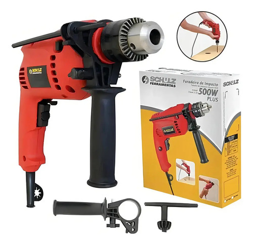 Furadeira de Impacto Schulz FI500P Plus 1/2", 500W, 220V Schulz 92900410