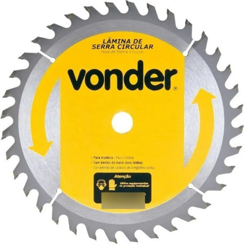 Lamina de serra circular videa 235X25mm 36 dentes Vonder 4650235360