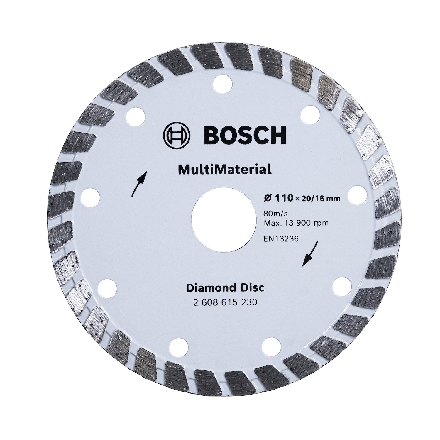 Disco Diamantado MultiMaterial 110X20/16mm Bosch