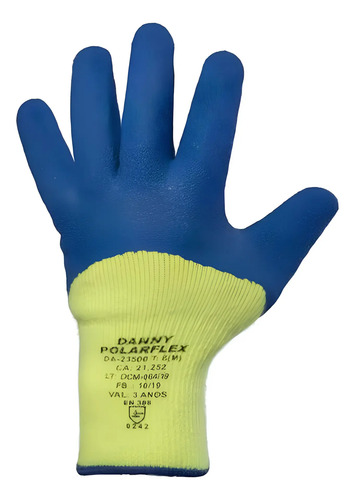 Luva térmica polarflex para câmara fria CA 21252 Danny DA-23500