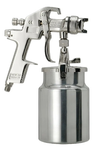 Pistola Pintura Aerogr Spp-AP02 Alumínio Man 50PSI 1L 2mm Schulz 92601040