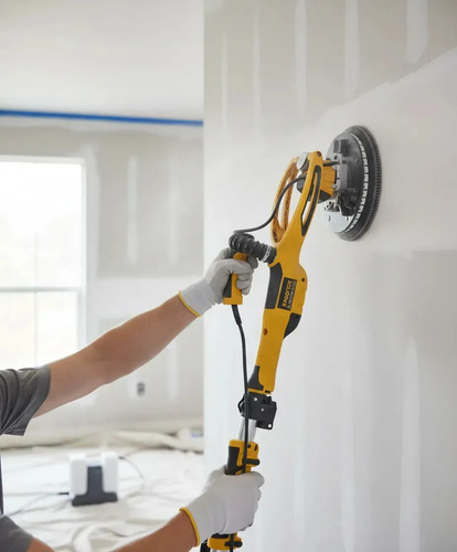 Lixadeira Mli 20v Menegotti Intercambiável Amarelo 60hz