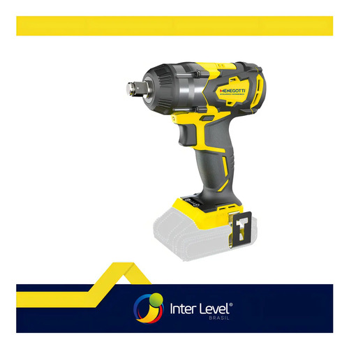 Chave de Impacto MCI-20 127/220V 60HZ C/Bateria C/Carregador Menegotti 40790124