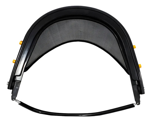 Suporte com visor em tela metálica pra acoplar ao capacete Carbografite 010357910