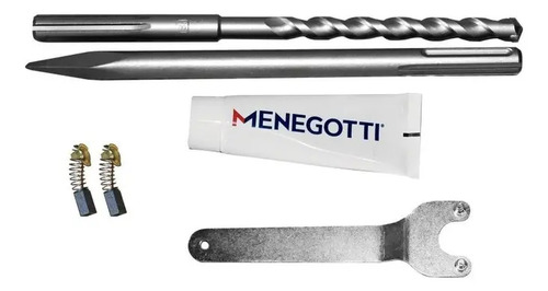 Martelo Perfurador Rompedor MMR1600 10J 8KG 220V Menegotti 40870153