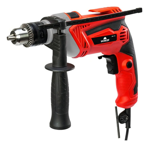 Furadeira impacto 1/2" 13mm 710w 220v 991180 Worker