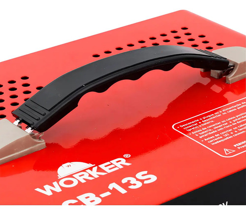 Carregador bateria CB13S 220v 434744 Worker