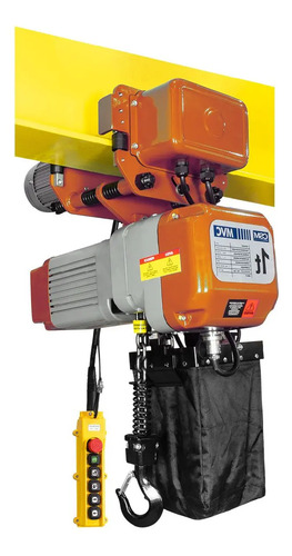 Talha eletrica corrente MVC 1 tonelada 6 metros ED DS T 220v Csm 75001478
