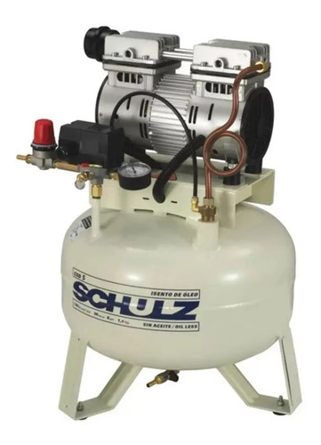 Motocompressor Ar Estacionário Pistão CSD5ISENTO 30V I Motor Monofásico Aberto 1CV 220V 4P60Hz Schulz 91503660