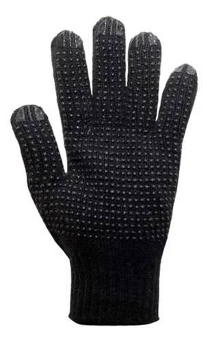 Luva cotton black pigmentada preta Volk CA 36347 101019707