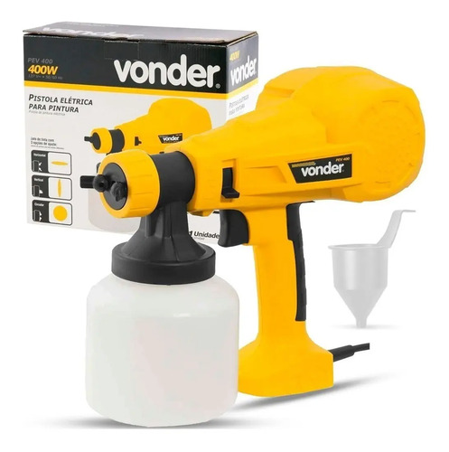 Pistola pintura eletrica PEV 400 220v Vonder 6220400220