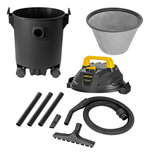 Aspirador Agua/Po Ahs 1412 com Motor Elet 1400W 220V 50/60Hz 12L Succao Partic Po/Ag Schulz 92500670