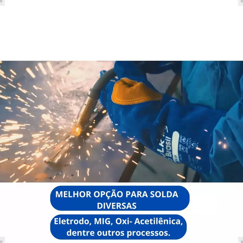 Luva térmica solda weld master CA 19894 Volk 107502431