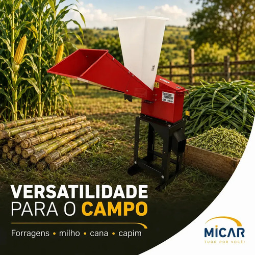 Triturador forrageiro picador CID 125LD 2cv monofásico bivolt Cid