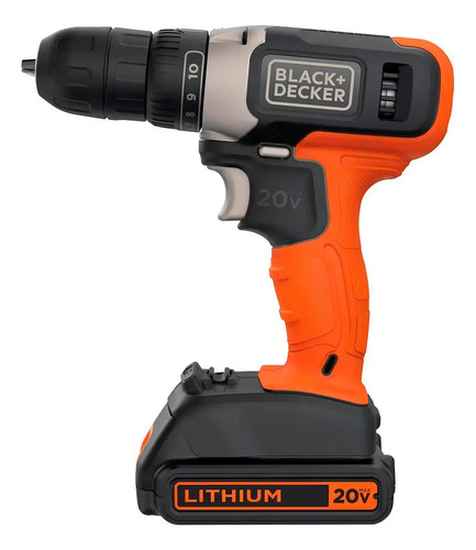 Furadeira parafusadeira bivolt BCD702C1 Black&Decker