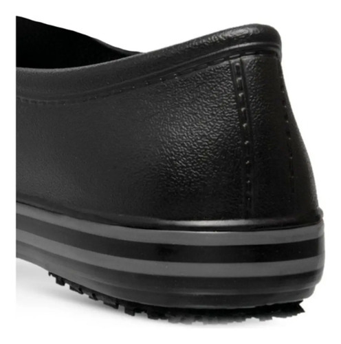 Sapato tênis Eva antiderrapante BB80 CA 37212 preto Soft Works