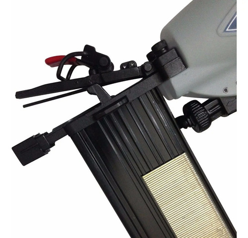 Grampeador Pneumatico SP1850F Manual N/Rotativa 120PSI Ar Comprimido 100 Grampos Schulz 92601050